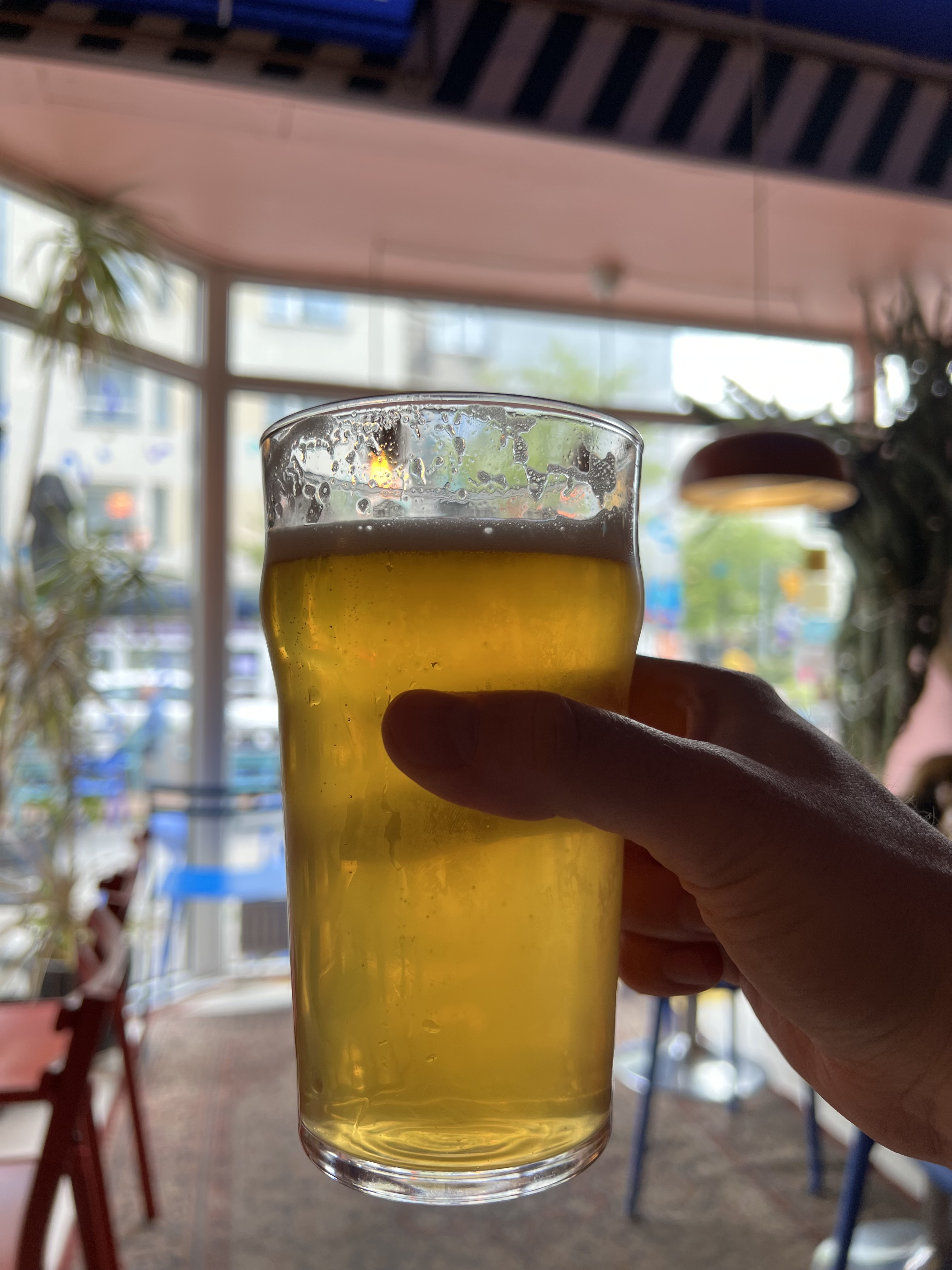 A beer at Honolulu, Gdynia.